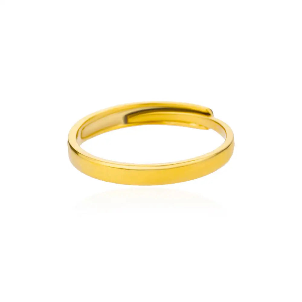 💍 Eternal Gold Ring – Timeless Elegance ✨