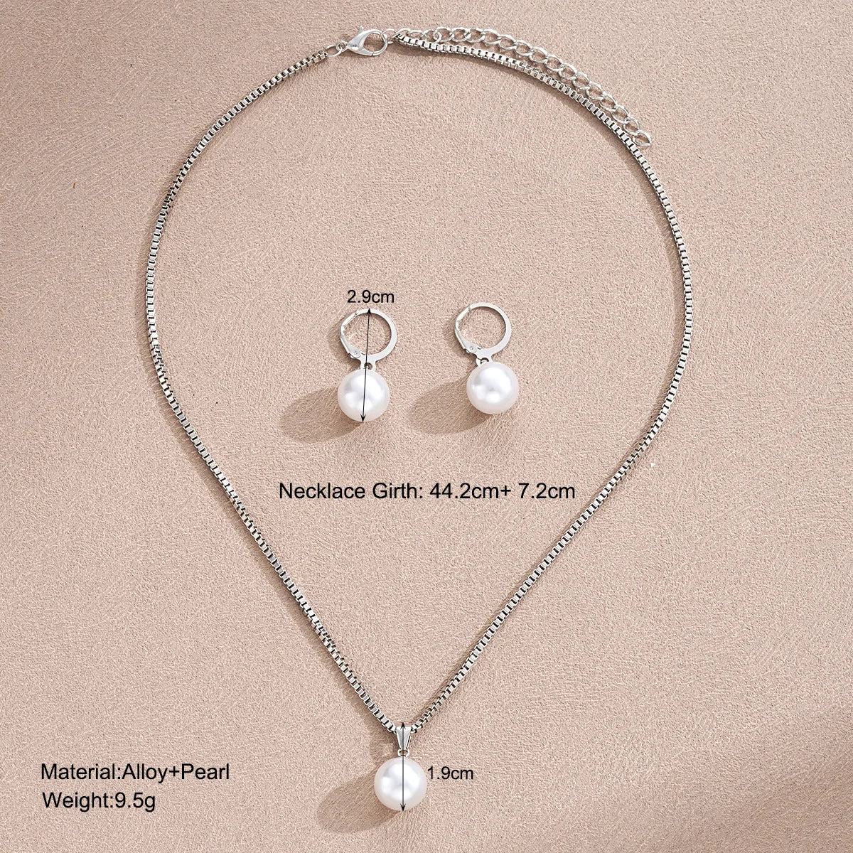 Charmelle Pearl Elegance Set 🤍✨