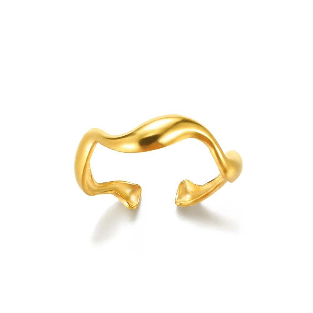 💍 Eternal Gold Ring – Timeless Elegance ✨