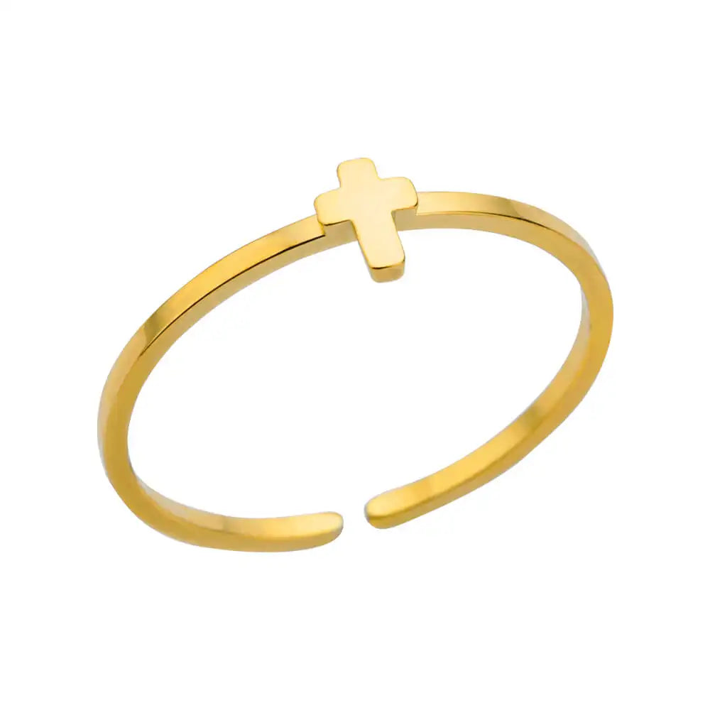 💍 Eternal Gold Ring – Timeless Elegance ✨