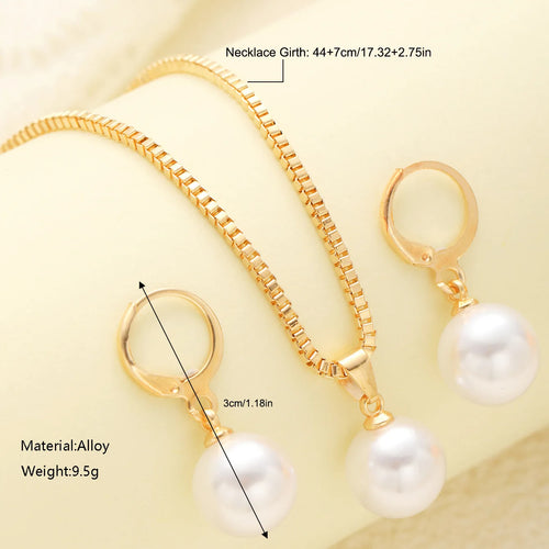 Charmelle Pearl Elegance Set 🤍✨