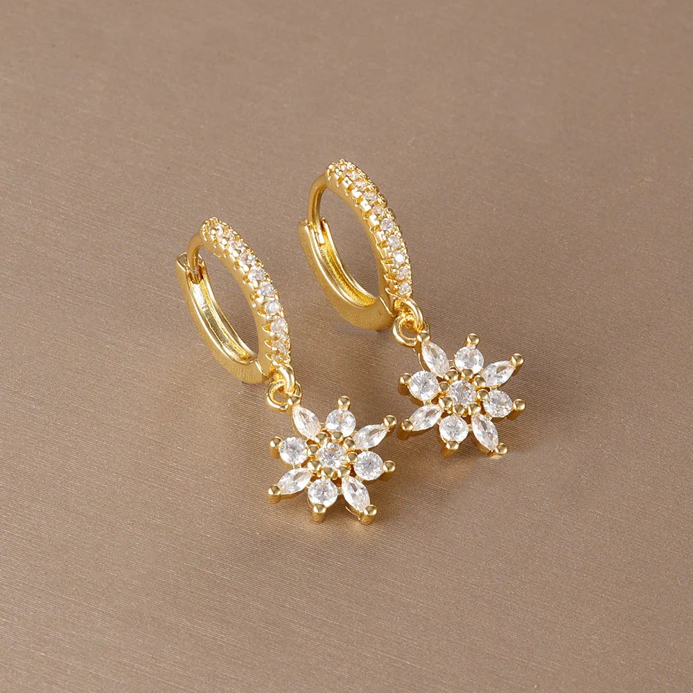 ✨ Celestial Star Zircon Earrings ✨