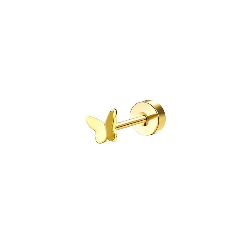 Sensitive Ear Stainless Steel Earrings