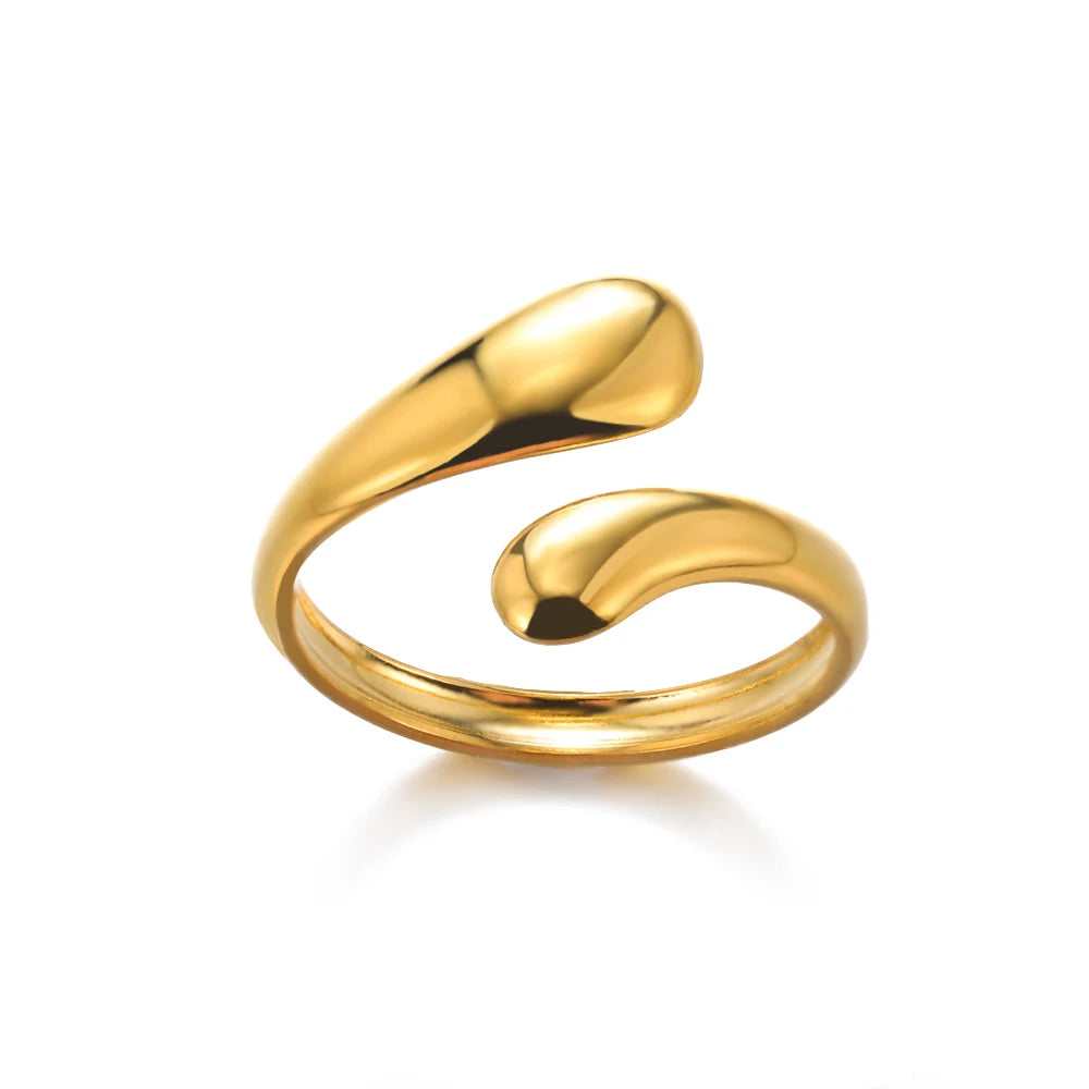 💍 Eternal Gold Ring – Timeless Elegance ✨
