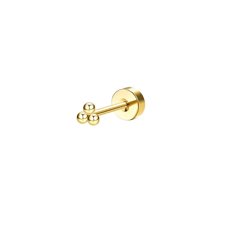Sensitive Ear Stainless Steel Earrings