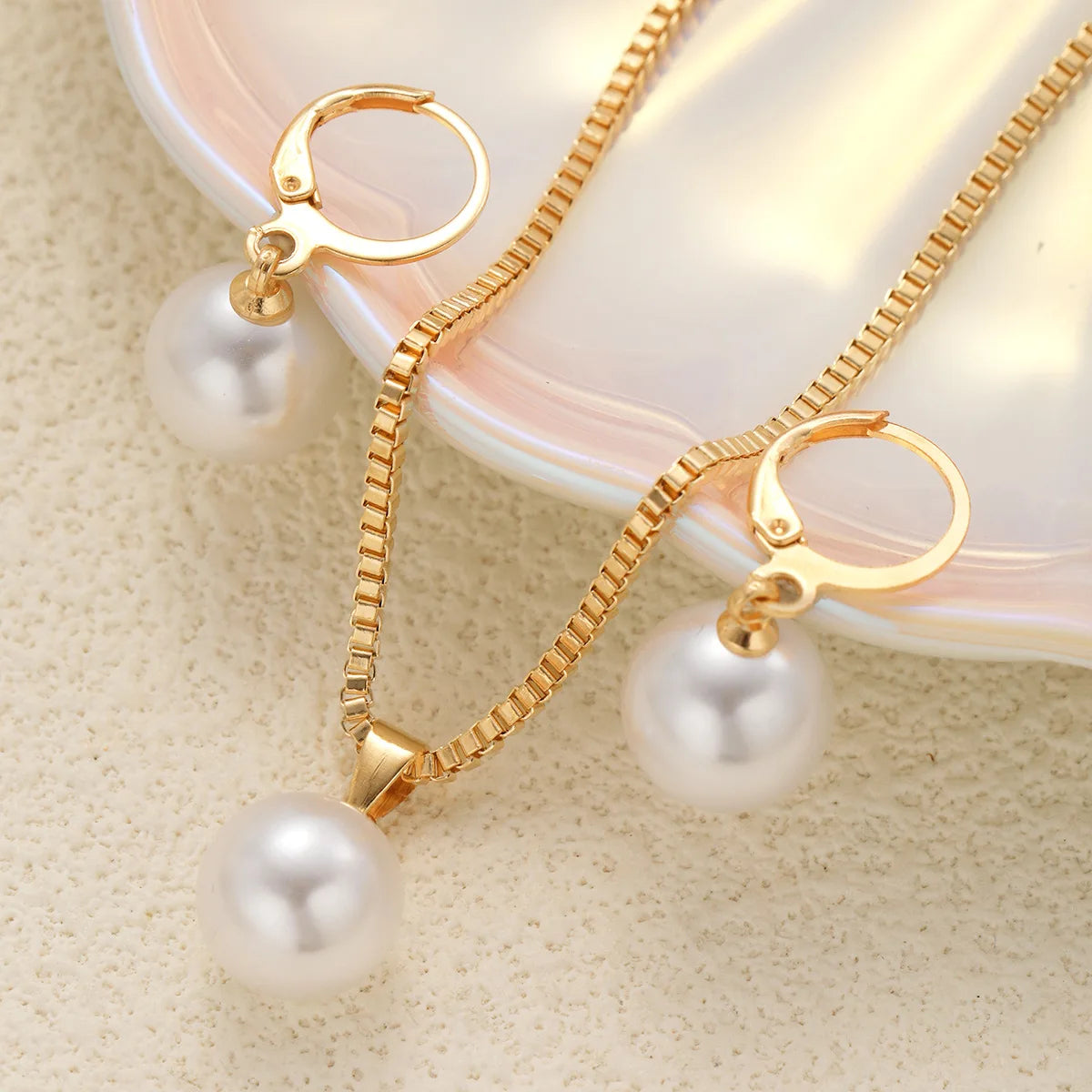 Charmelle Pearl Elegance Set 🤍✨