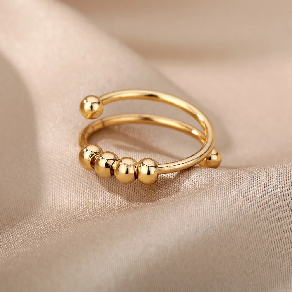 💍 Eternal Gold Ring – Timeless Elegance ✨