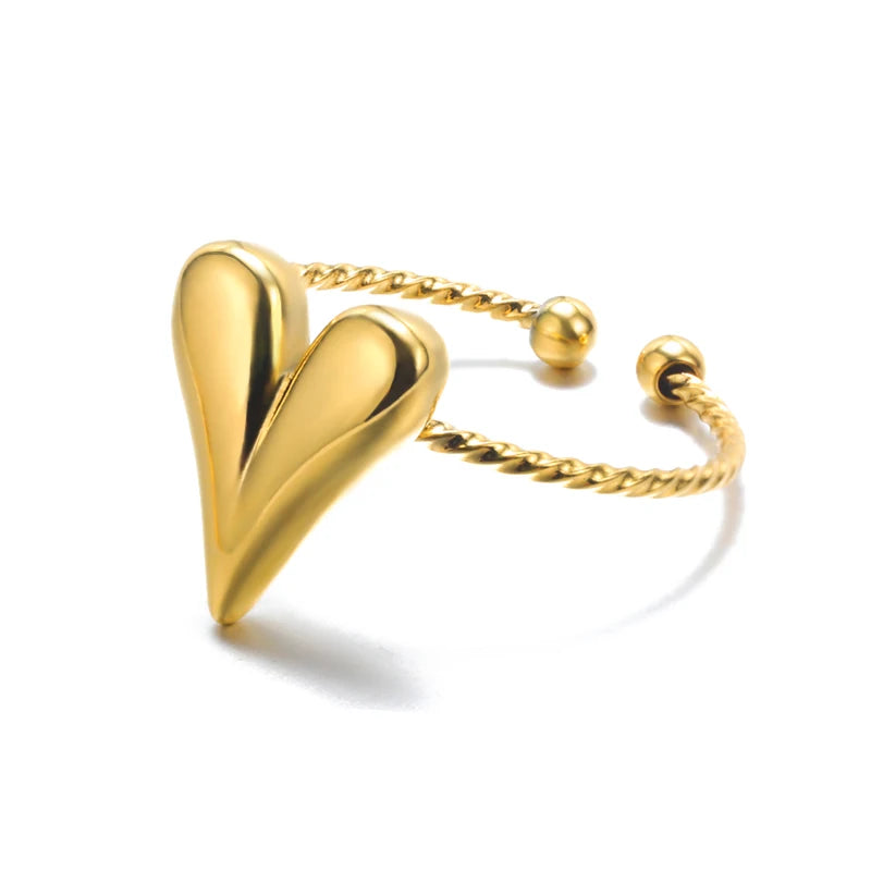 💍 Eternal Gold Ring – Timeless Elegance ✨