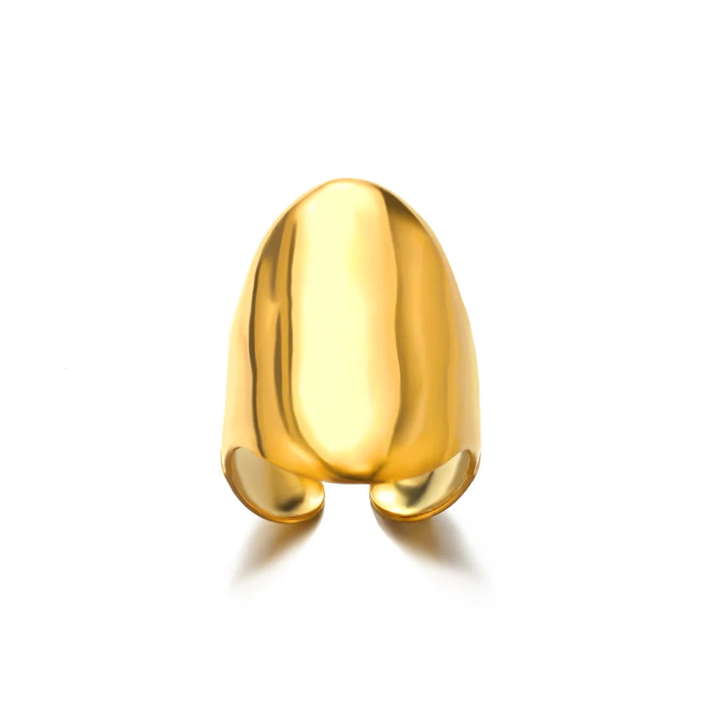 💍 Eternal Gold Ring – Timeless Elegance ✨
