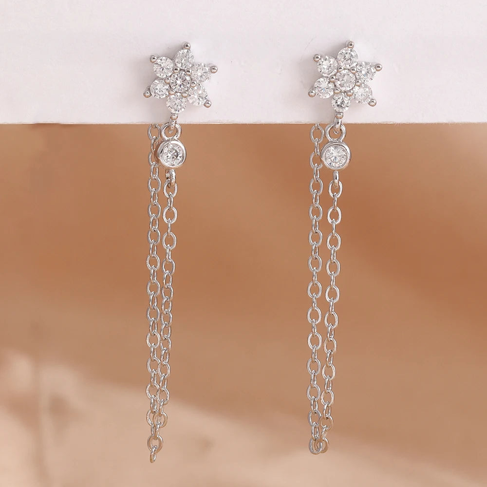 ✨ Celestial Star Zircon Earrings ✨