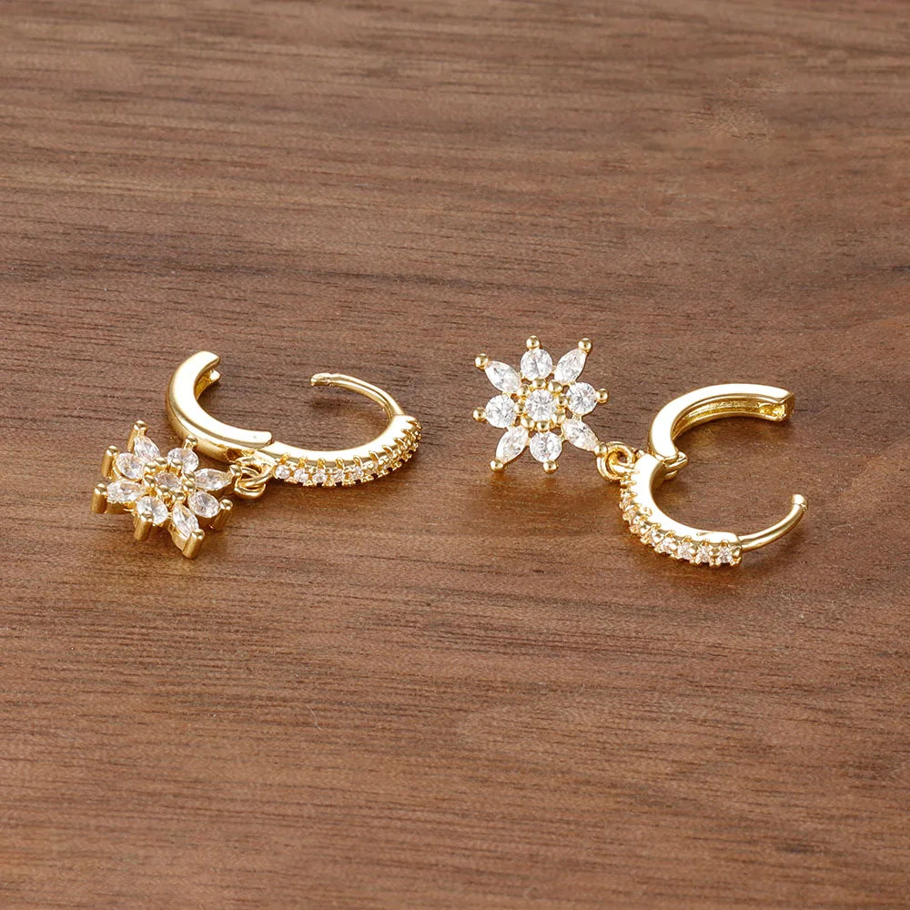 ✨ Celestial Star Zircon Earrings ✨