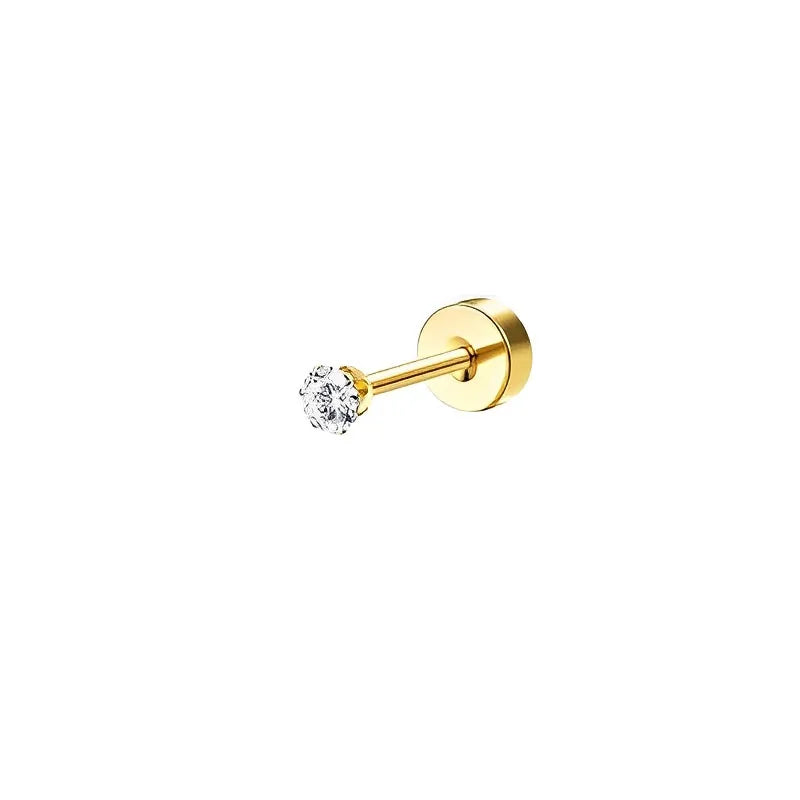 Sensitive Ear Stainless Steel Earrings