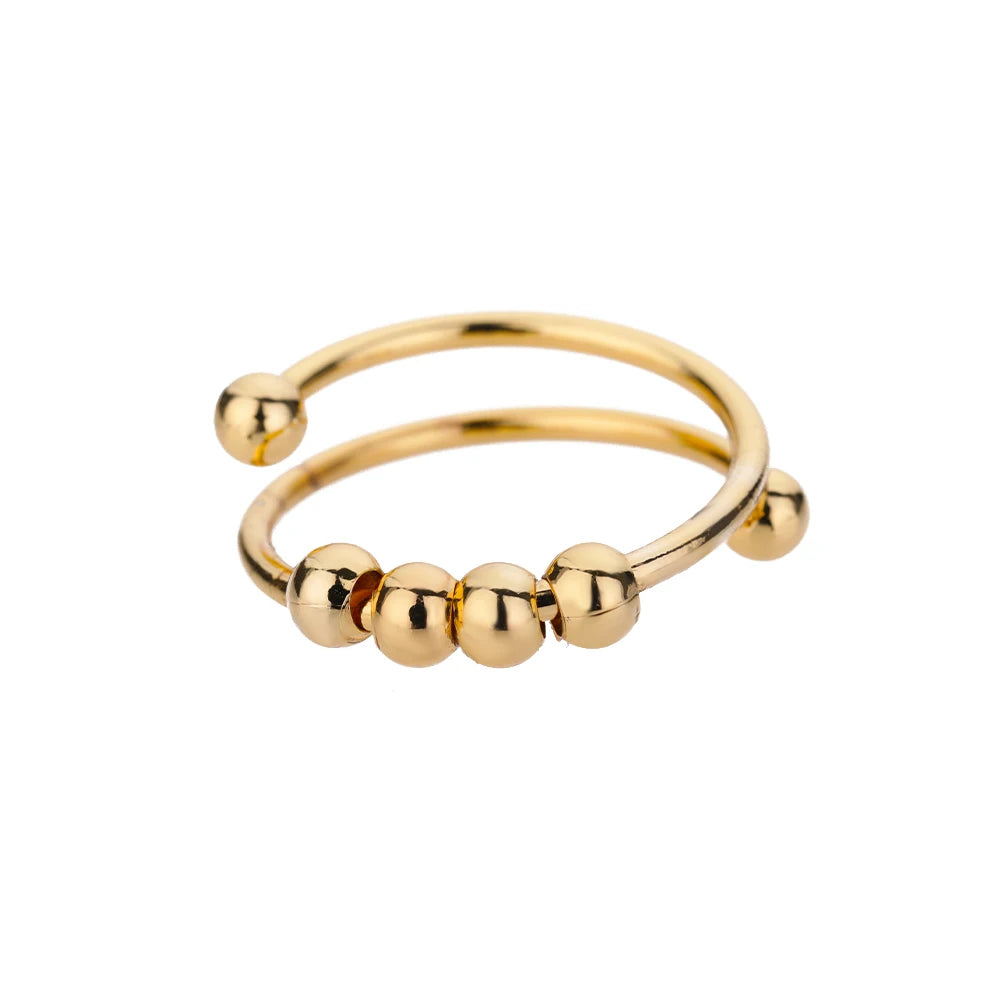 💍 Eternal Gold Ring – Timeless Elegance ✨
