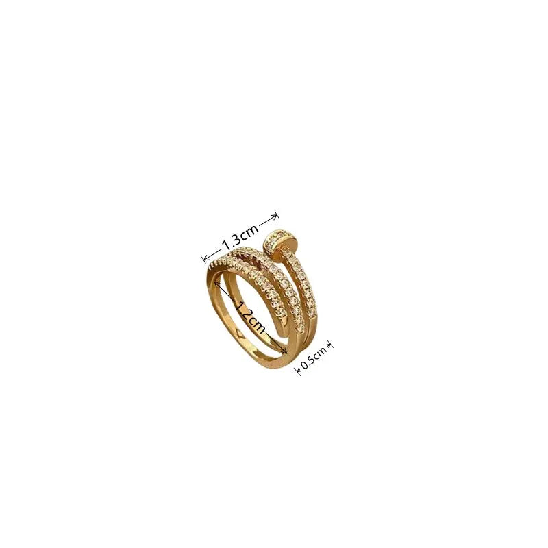 💍 Charmelle Golden Aura Ring