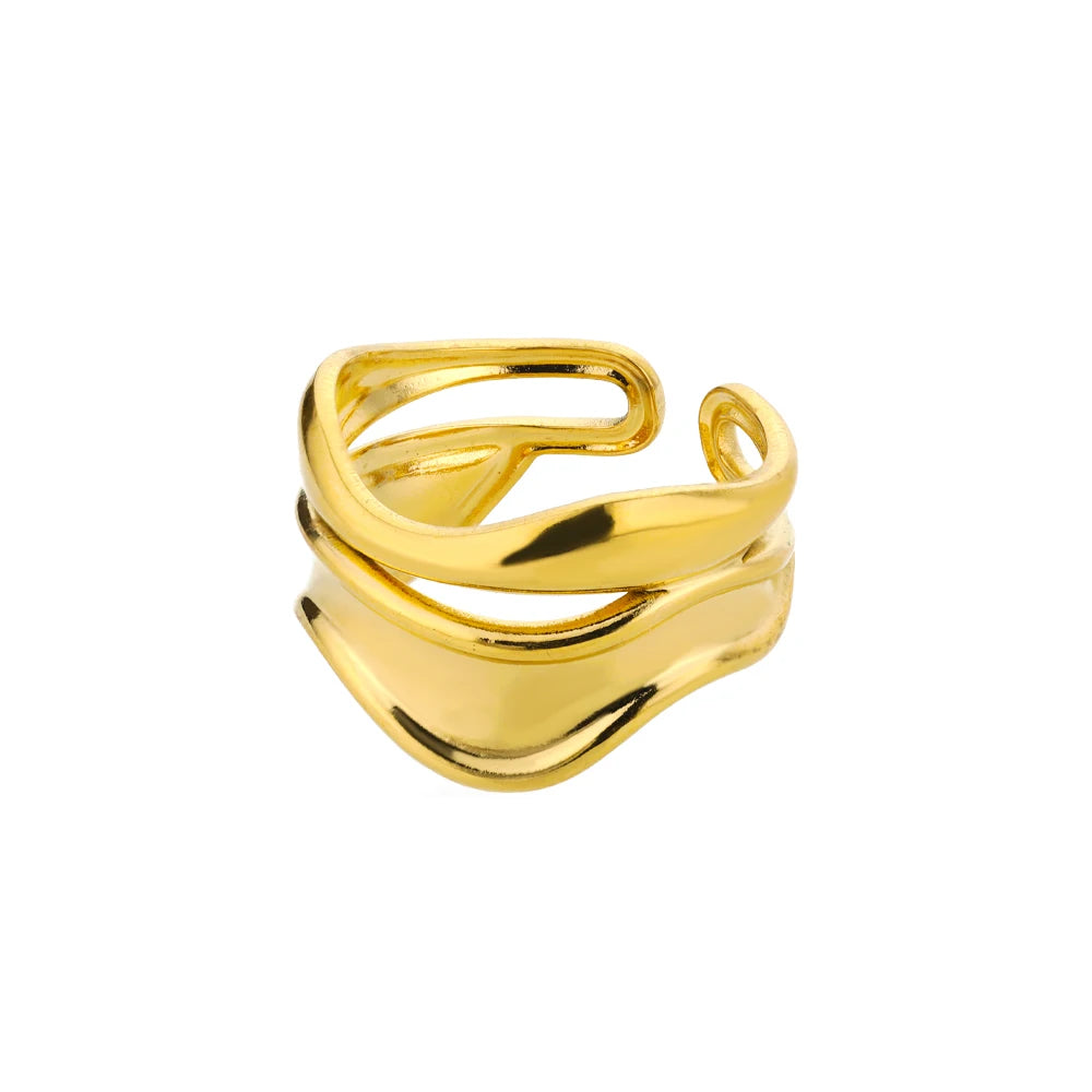 💍 Eternal Gold Ring – Timeless Elegance ✨