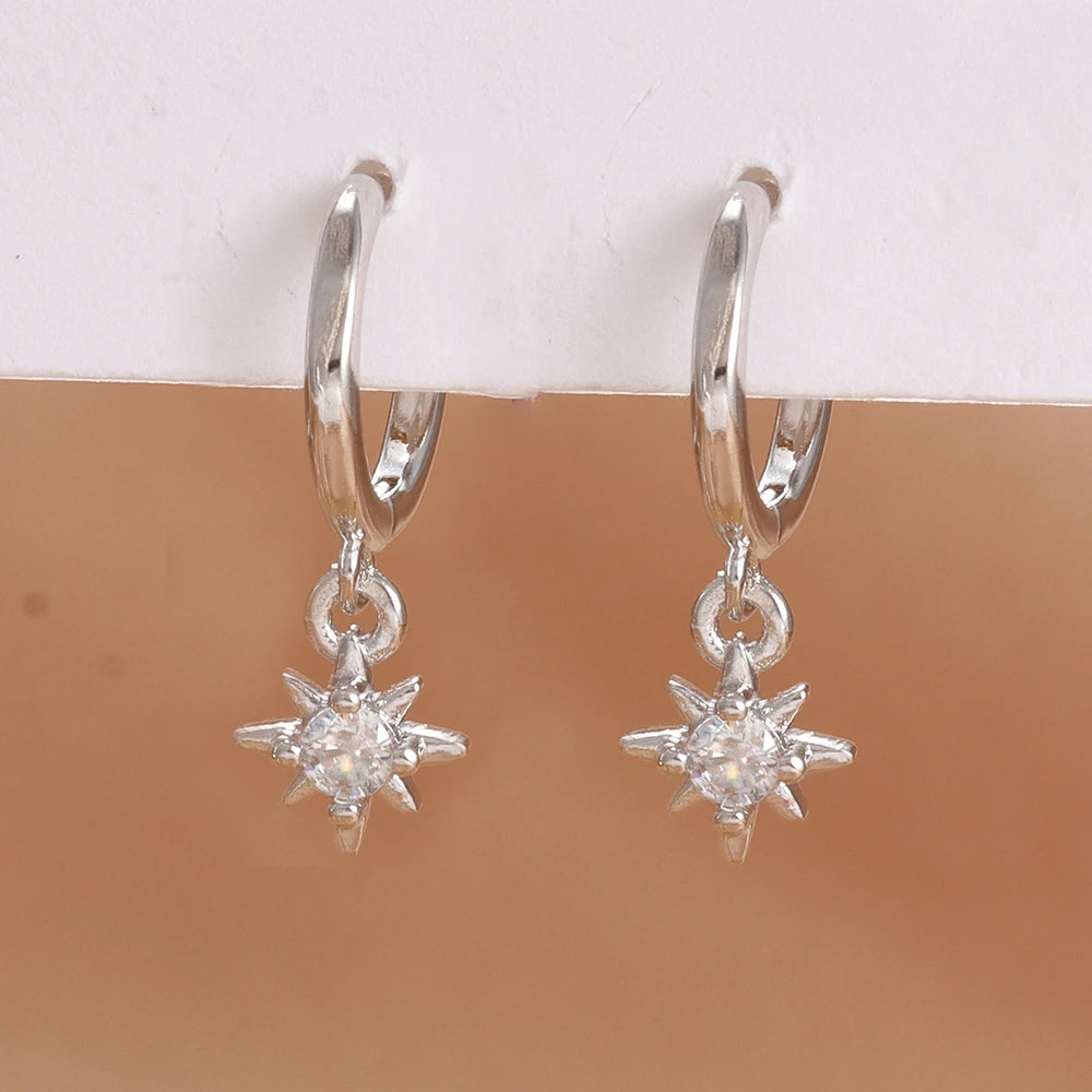 ✨ Celestial Star Zircon Earrings ✨