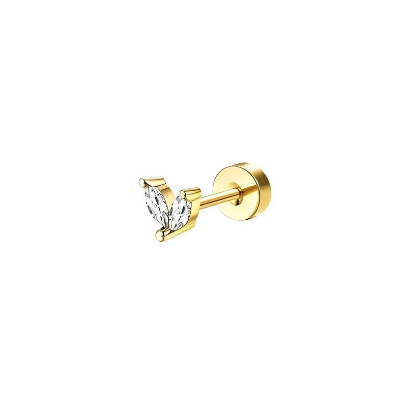 Sensitive Ear Stainless Steel Earrings