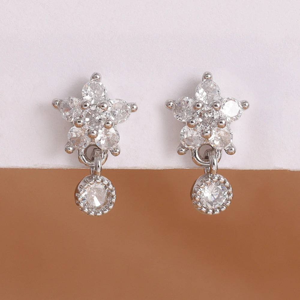 ✨ Celestial Star Zircon Earrings ✨