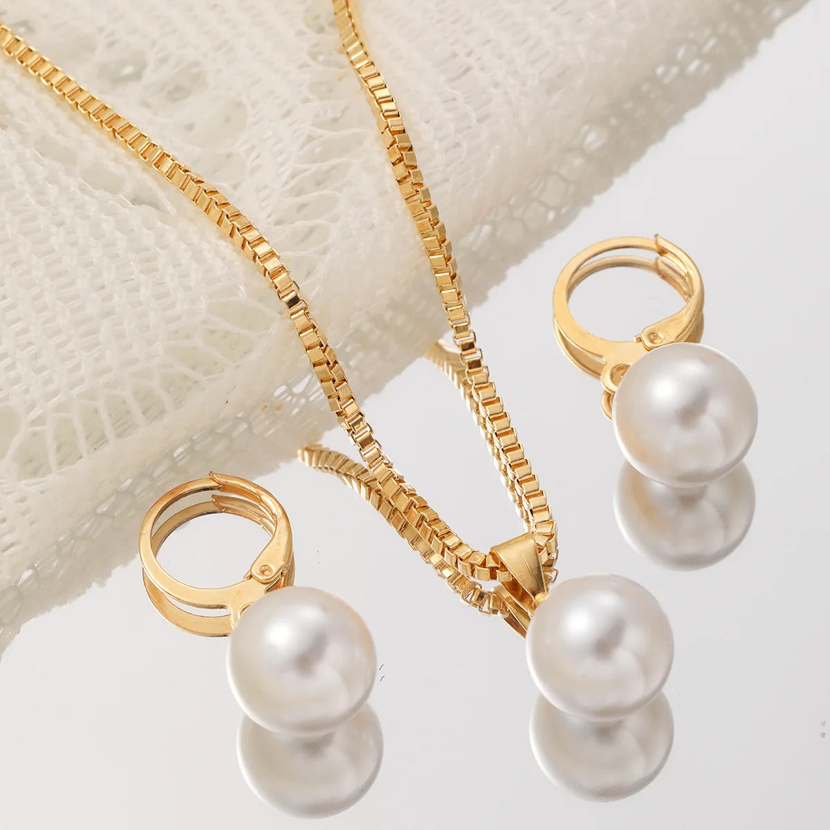Charmelle Pearl Elegance Set 🤍✨