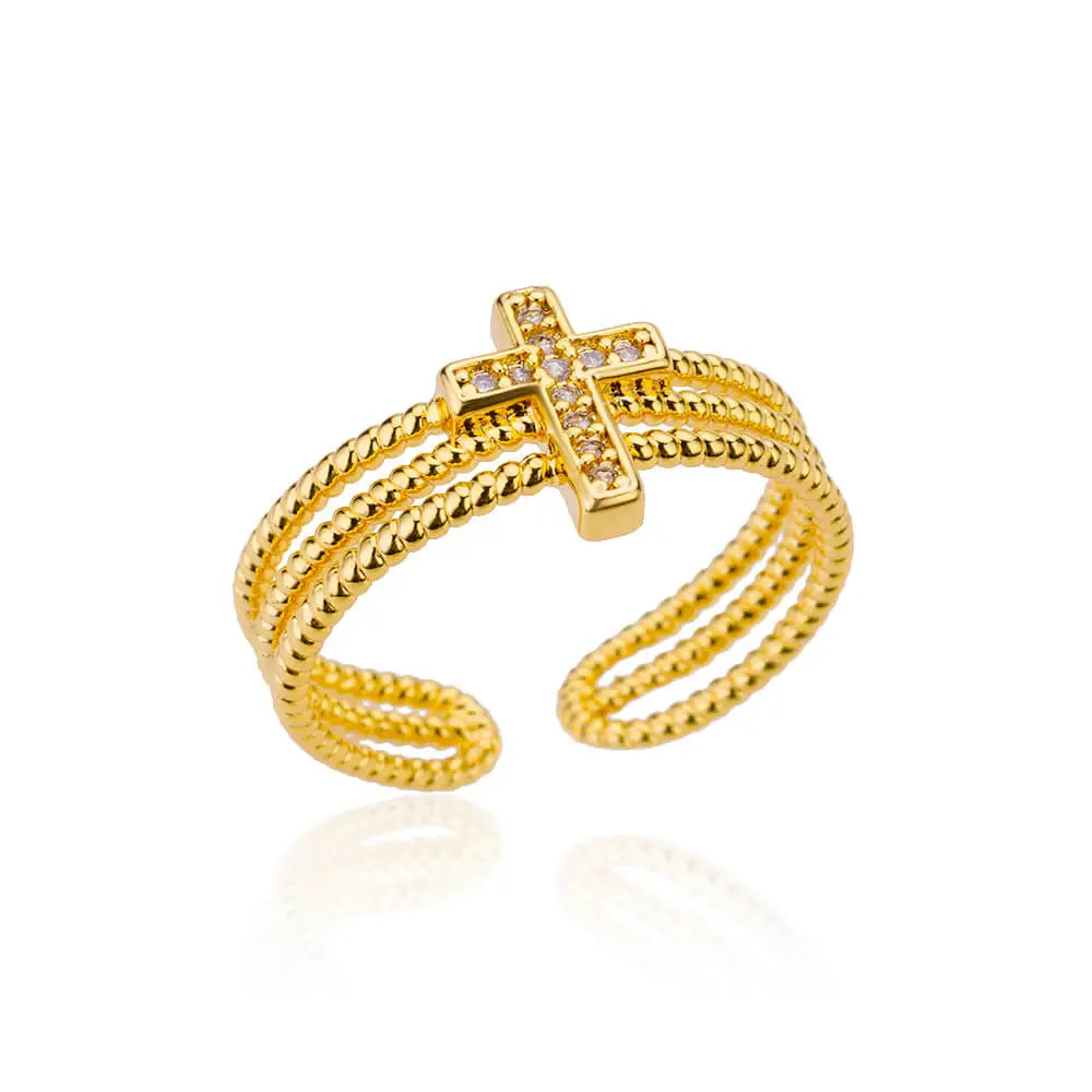 💍 Eternal Gold Ring – Timeless Elegance ✨
