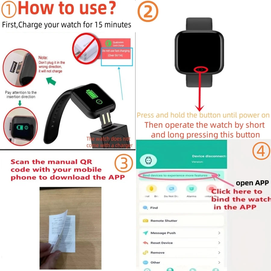 ✨ Charmelle Pulse Smart Watch ✨